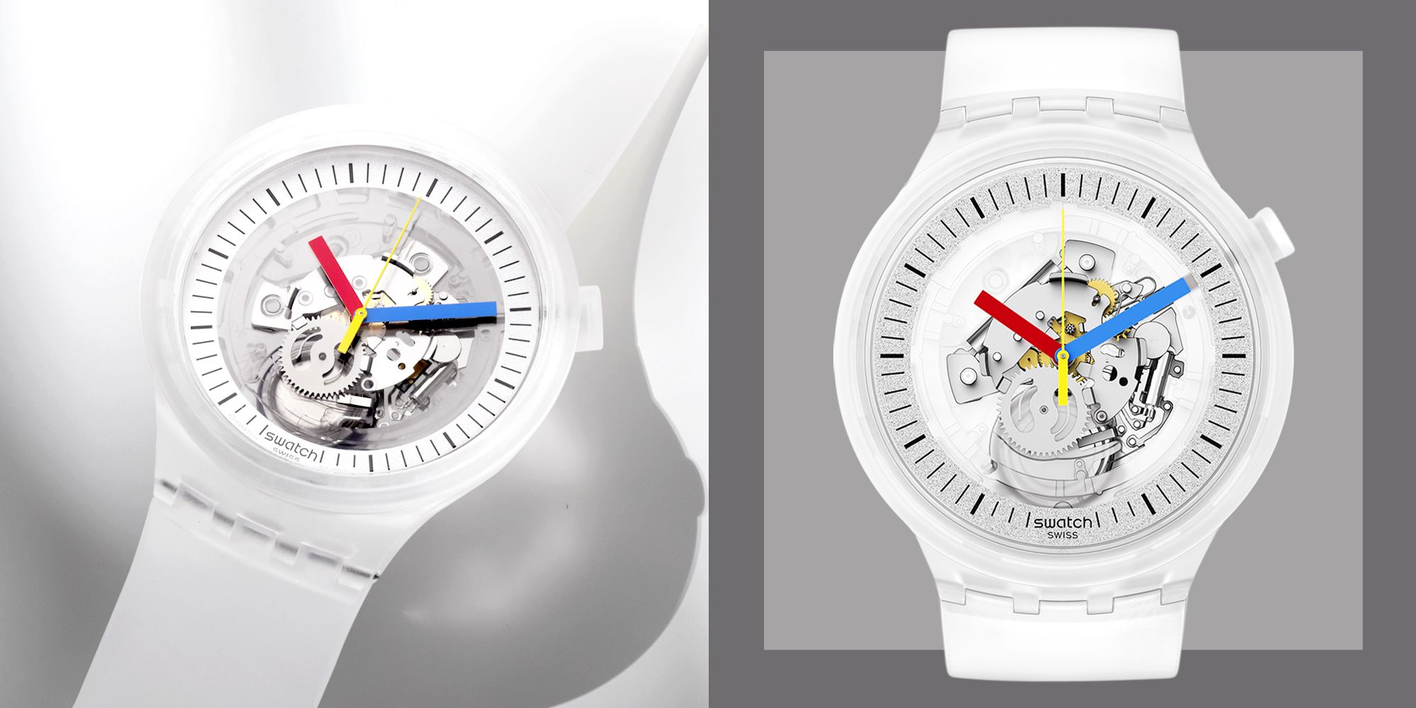 Swatch's New 'Clearly Bold' Watch Really Lives Up to Its Name