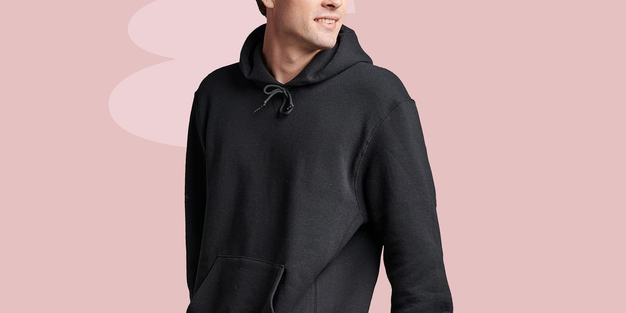 Men's Fall and Winter Casual Solid Color Hooded Sweater No Pockets Top  Extra Warm Hoodies for Men Hoodie Men