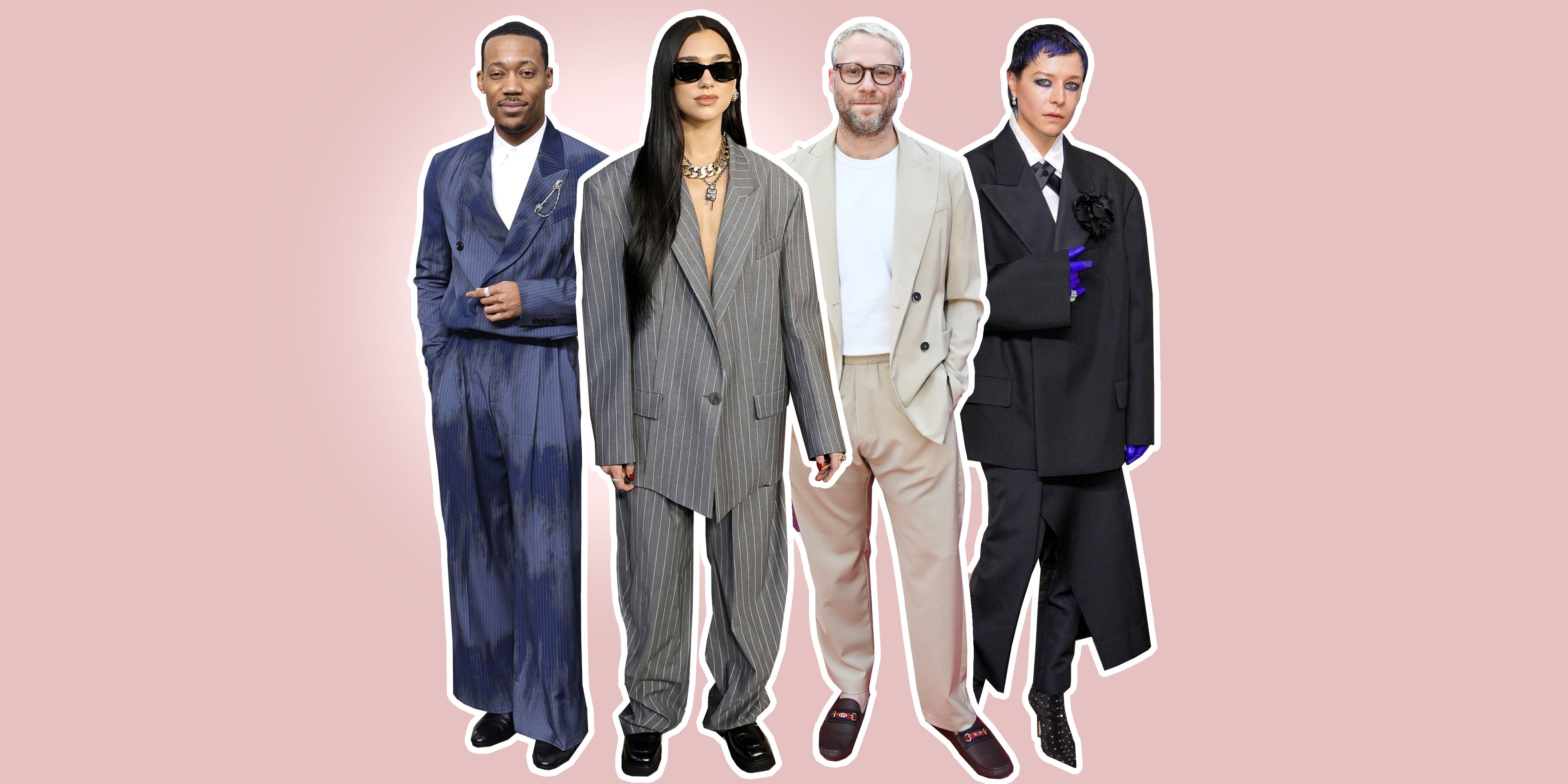 Dior Homme's Stylish Denim Suit