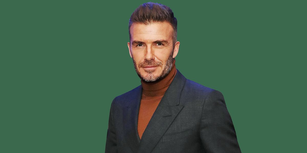 David Beckham's Double-Breasted Suit and Turtleneck Are Holiday Style ...