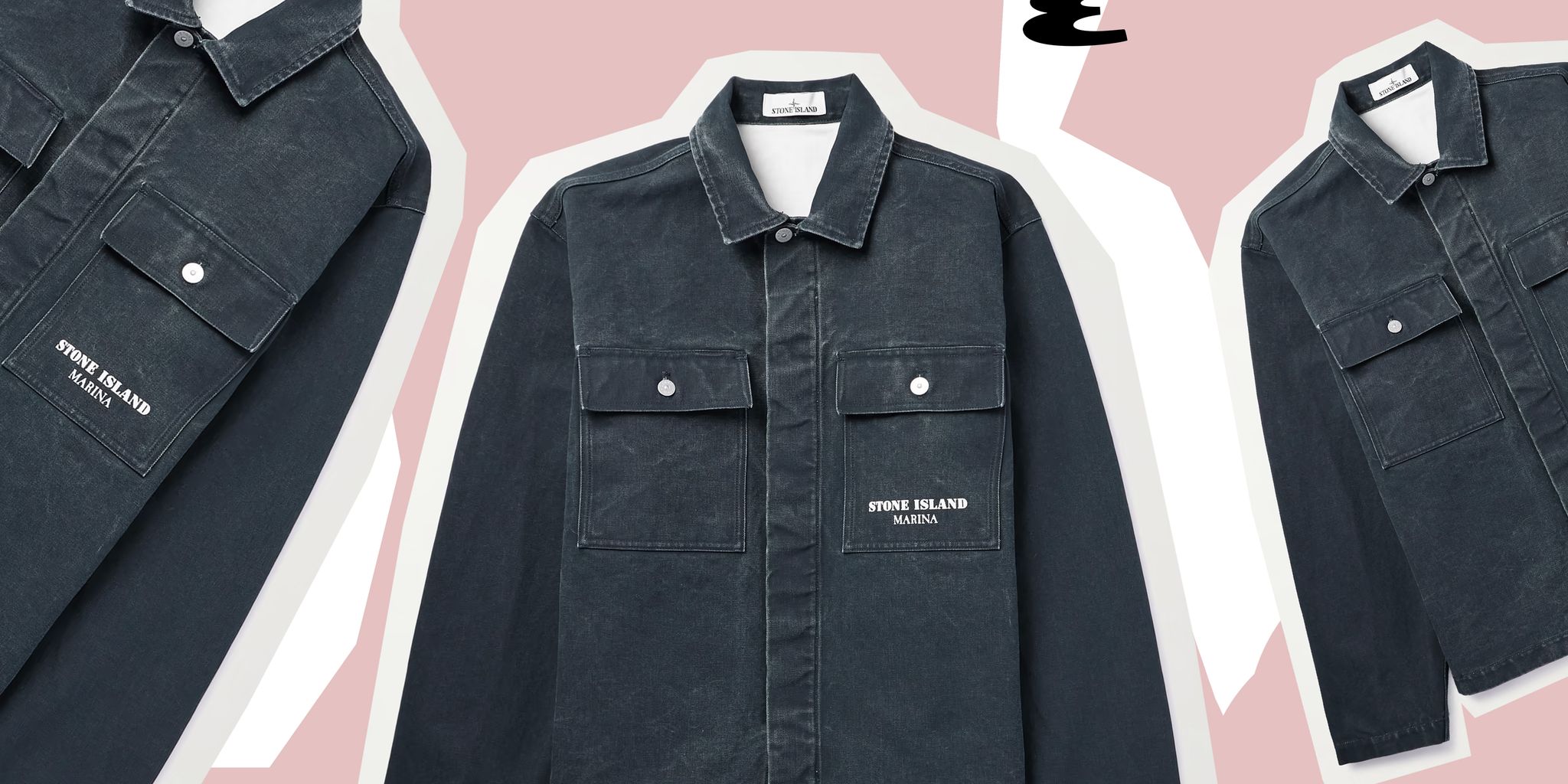 Monogram Padded Denim Jacket - Men - Ready-to-Wear