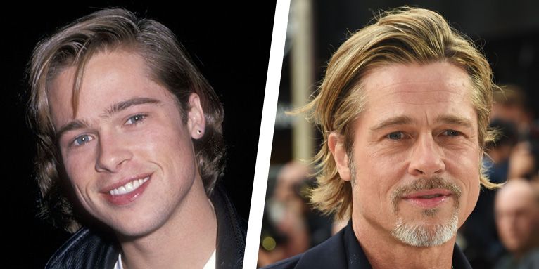 Brad Pitt'S Hair Evolution - Photos Of Brad Pitt'S Hairstyles