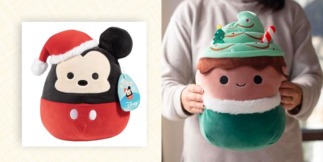 Squishmallow Holiday Classic Collection Christmas Ornaments Set of
