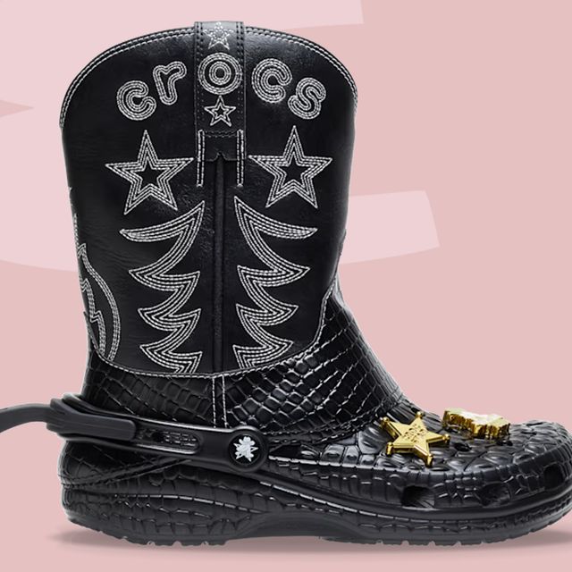crocs cowboy boot