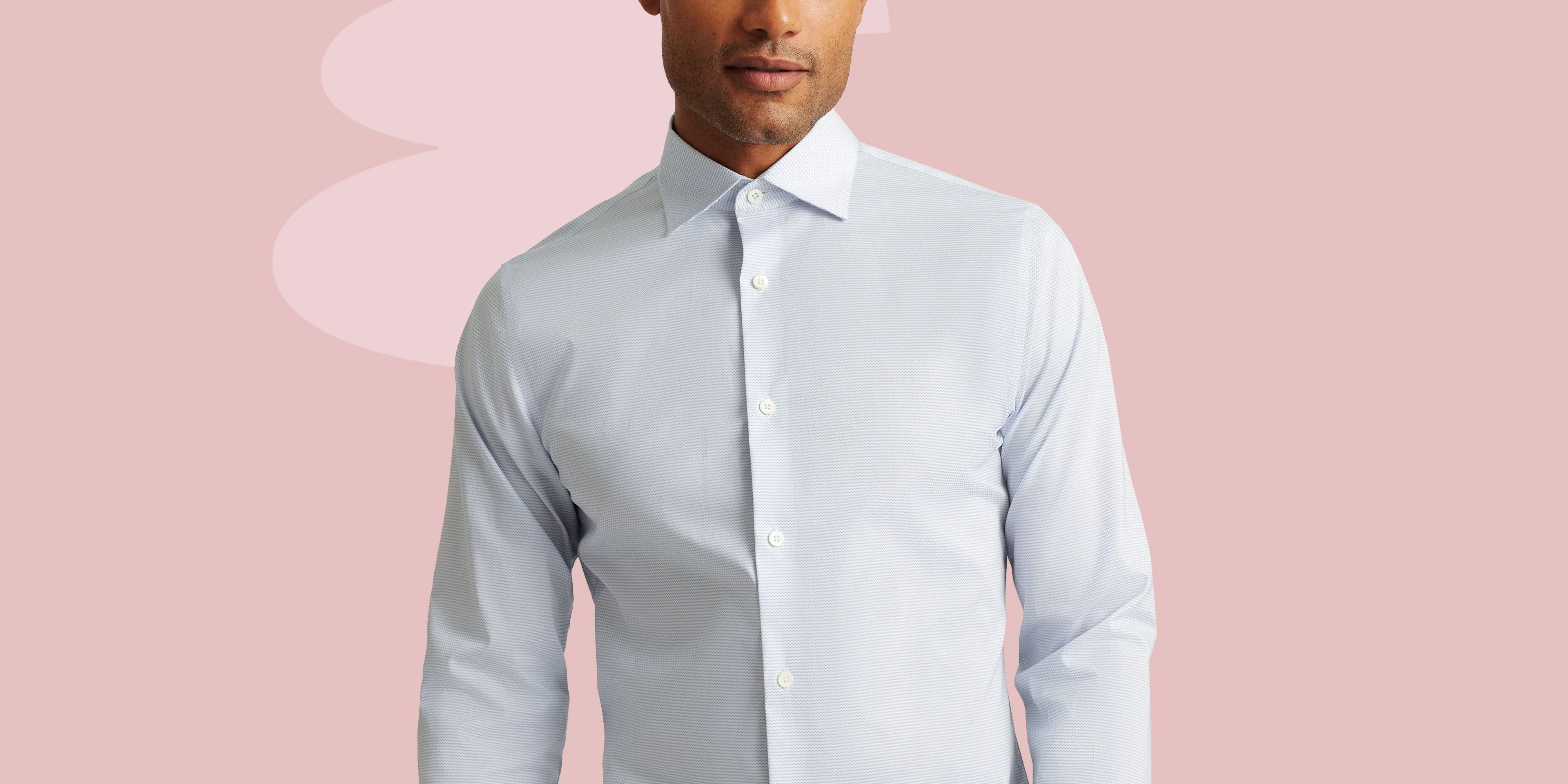 Calvin Klein Men's Dress Shirt Regular Fit Non Iron Stretch Solid