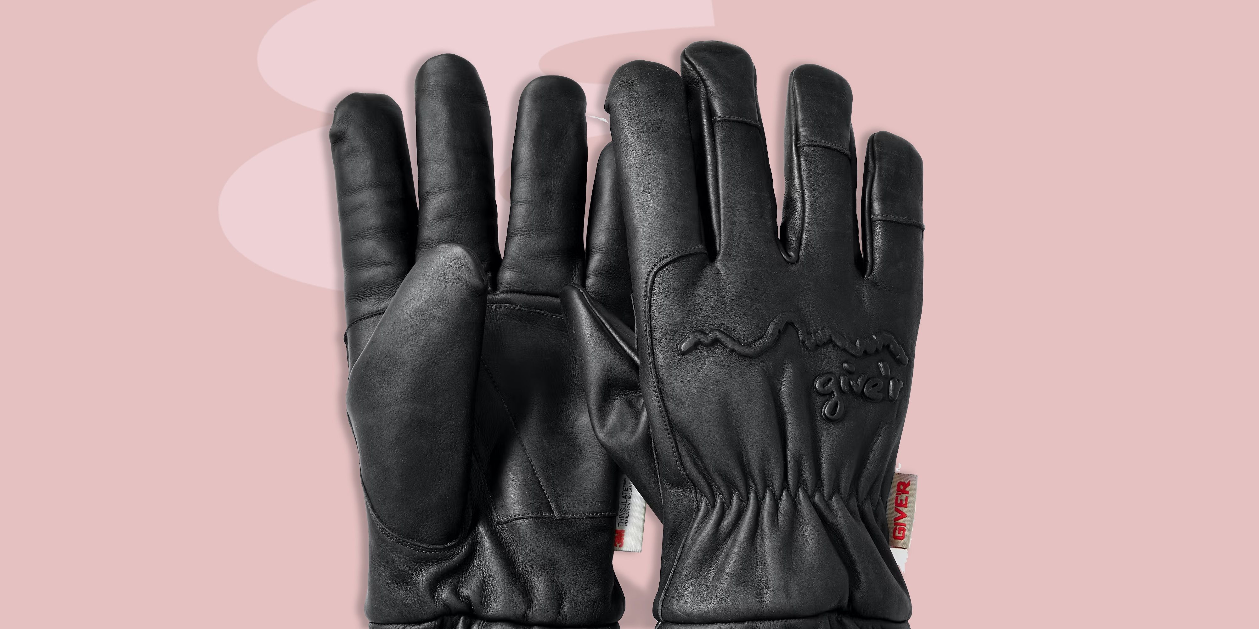 Leather Work Gloves, Give'r Classic Fit, Durable And Thick