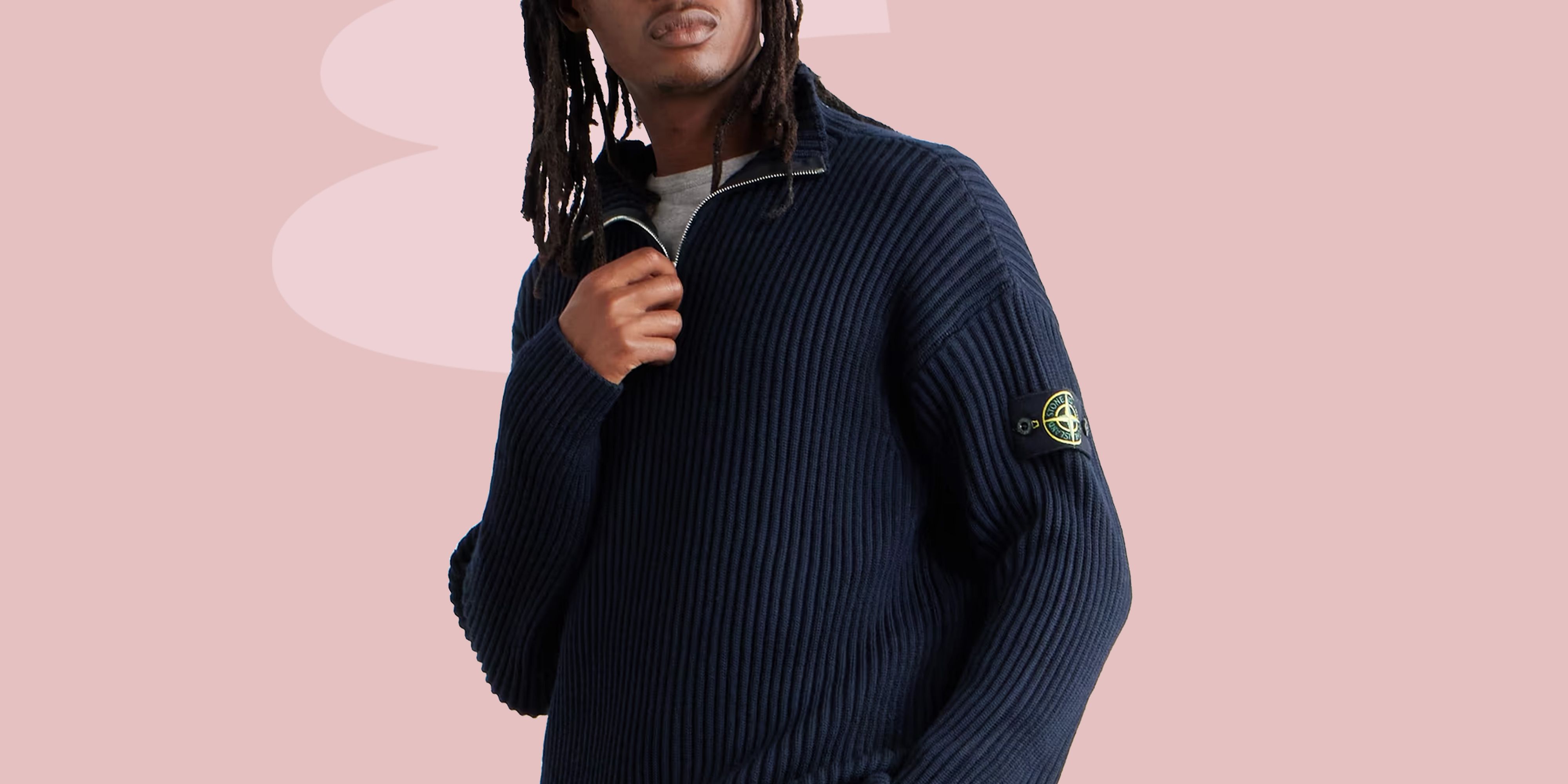 Lulu. Stand Collar Sweatshirts Fleece Half Zipper Loose Sport Coat