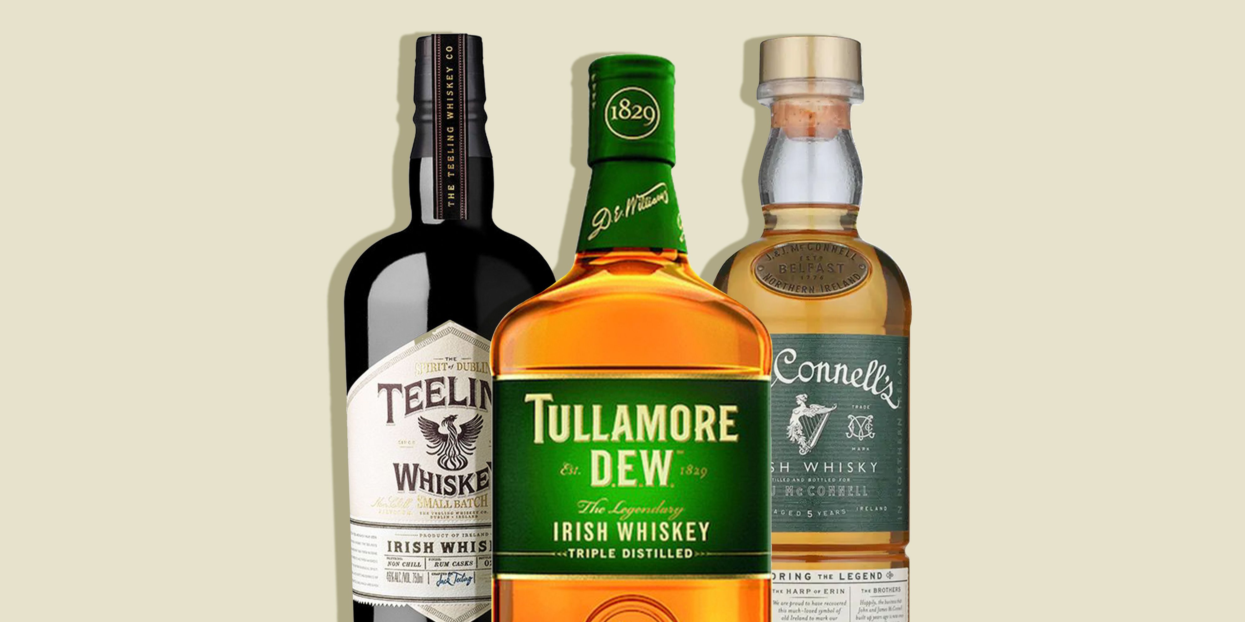 13 Best Irish Whiskey Brands 2024 - New Irish Whiskey Bottles to Drink