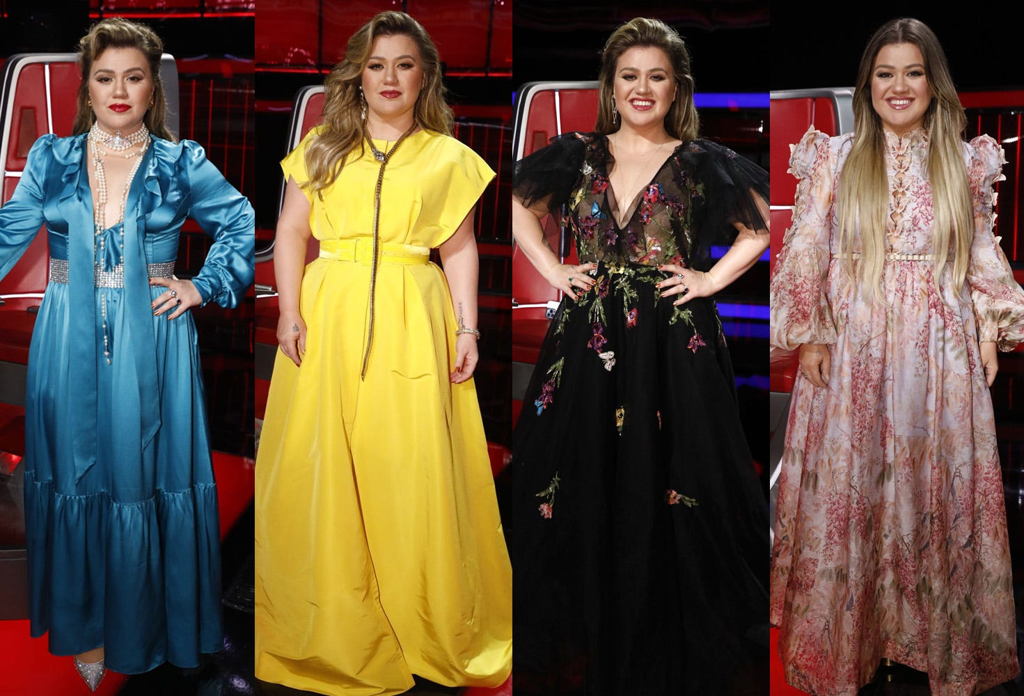 Kelly Clarkson's Best Outfits on 'The Voice' Prove She's a Style Icon