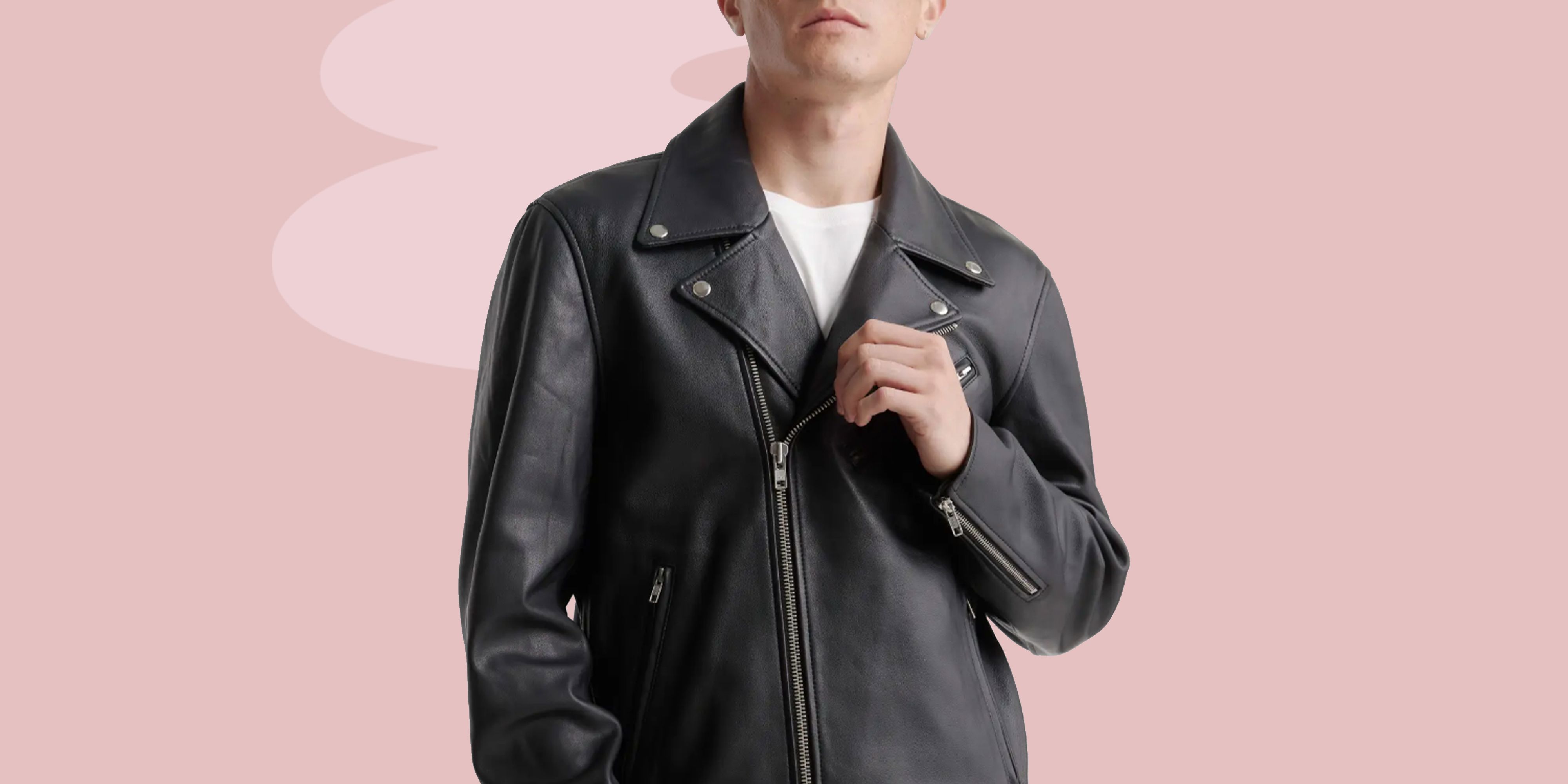 Men's Plain Leather Jacket – Woodland Leathers