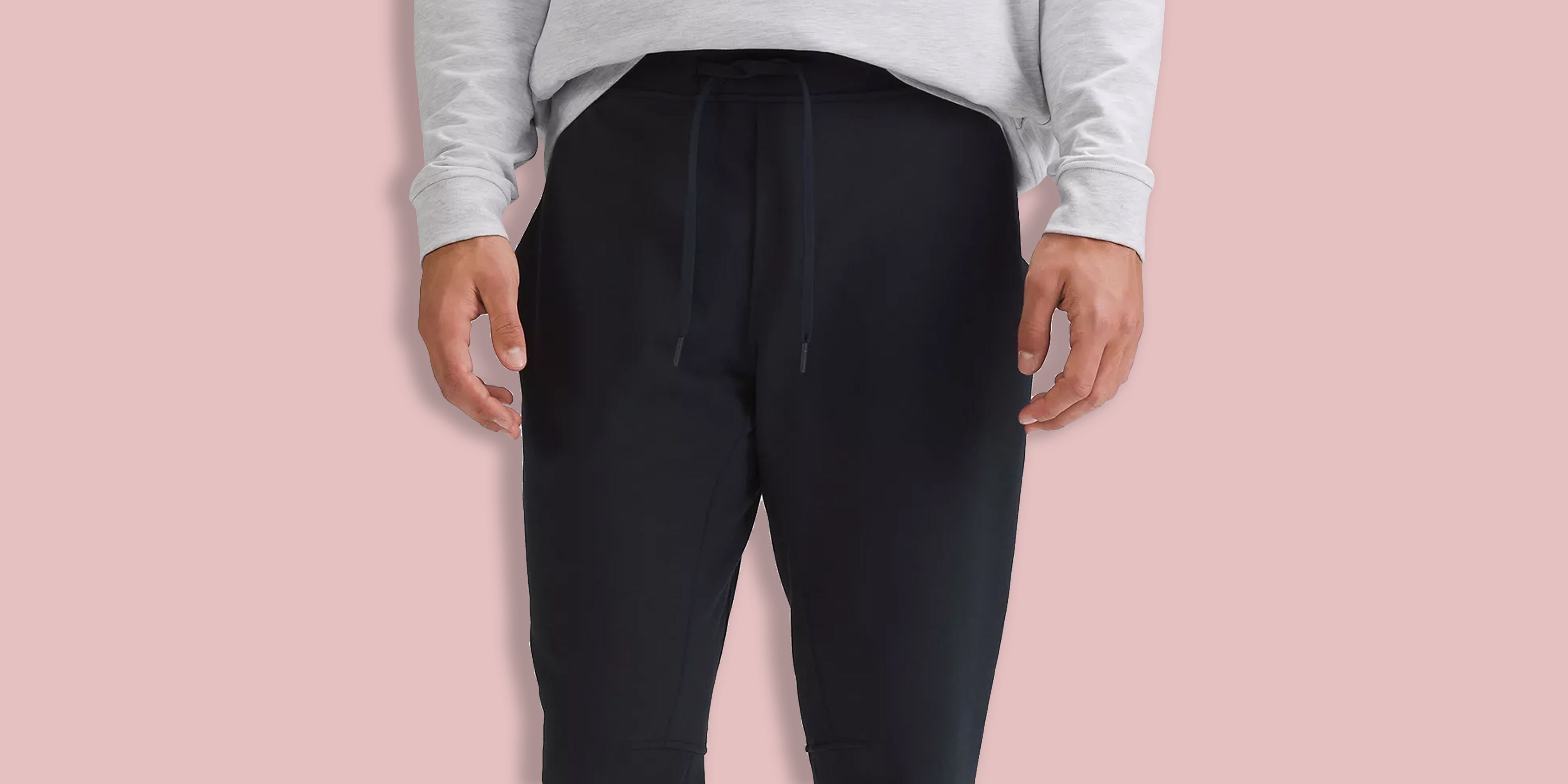 Lululemon Men's Balancer Pant 27”L, Heathered Black, Size S, Men's Fashion,  Activewear on Carousell