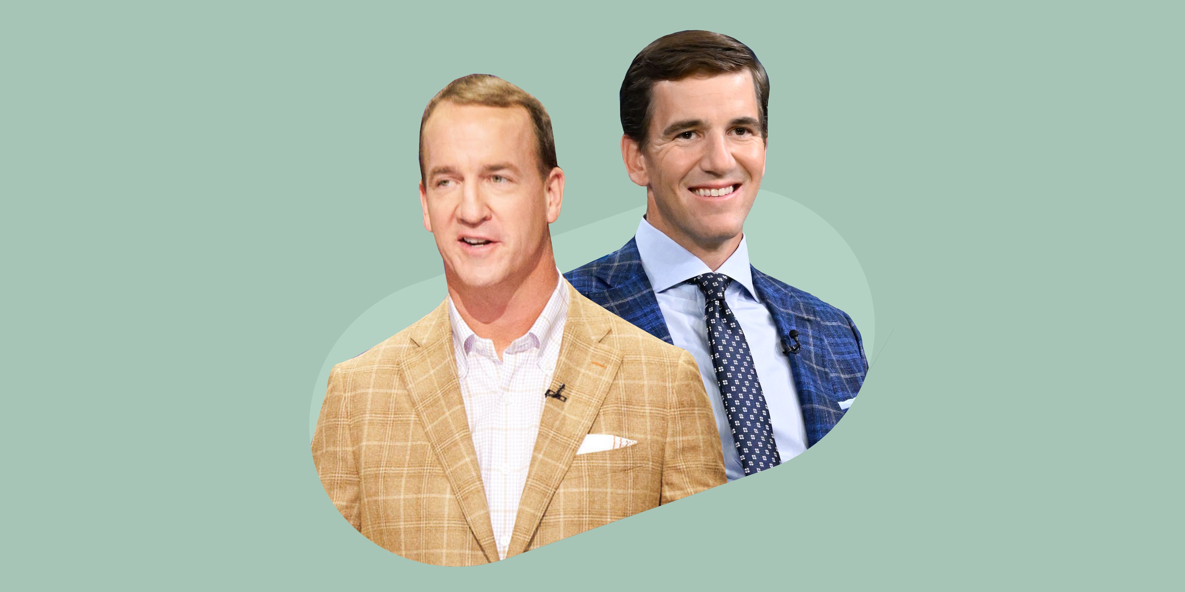 Peyton and Eli Manning Commentate as Rams Players Tackle Streaker