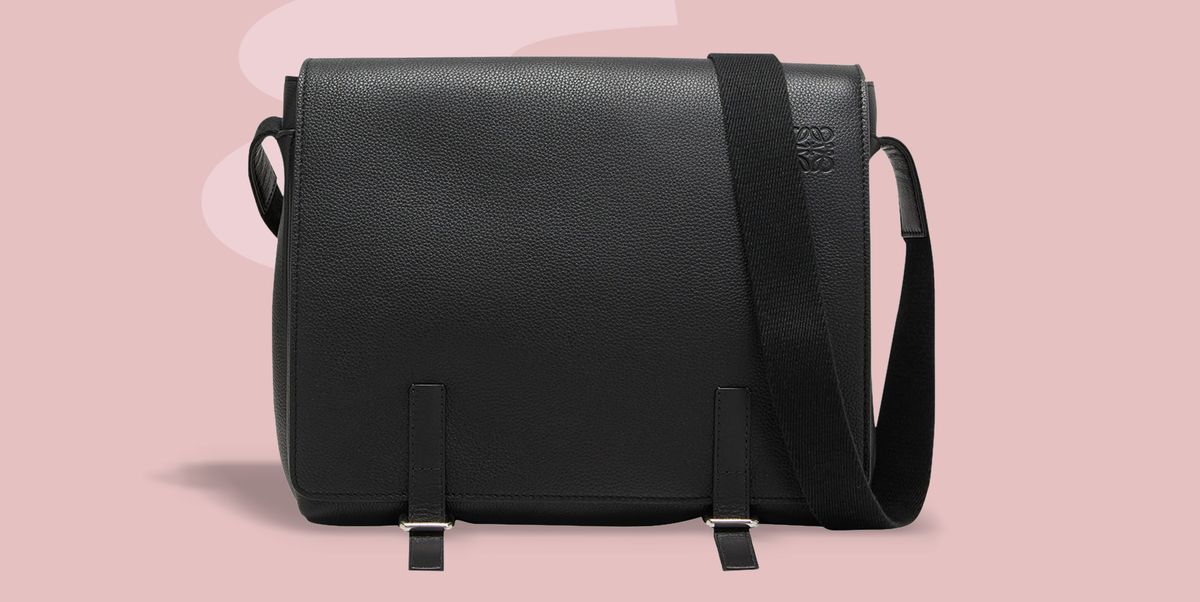Black Premium Cotton Canvas Crossbody Bag Strap Shoulder Bag Strap for Medium and Large Sized Bags Togo Calfskin Leather 2 Wide