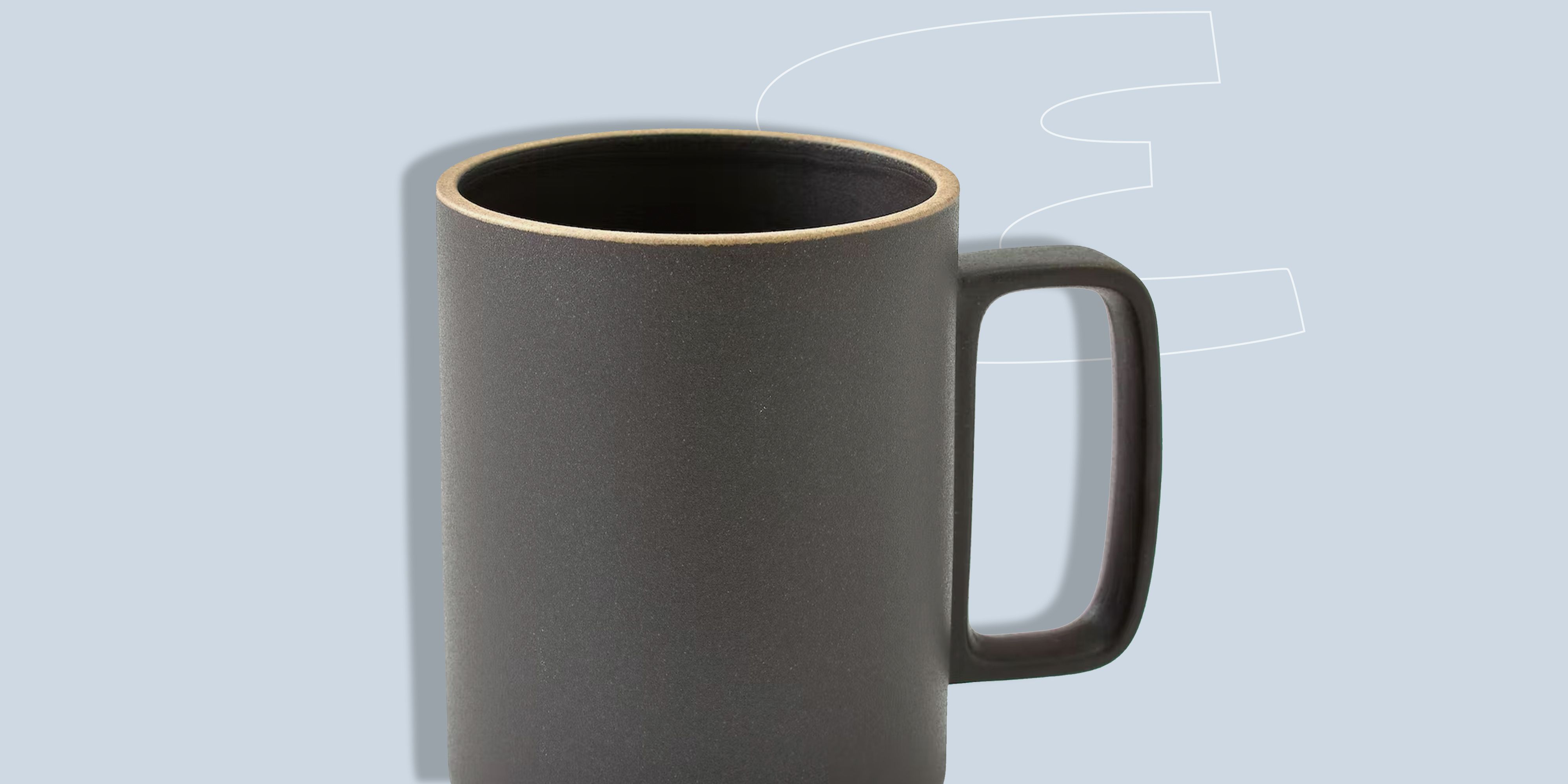 Oversized Clear Coffee Mug, Trendy Coffee Mug, Clear Aesthetic