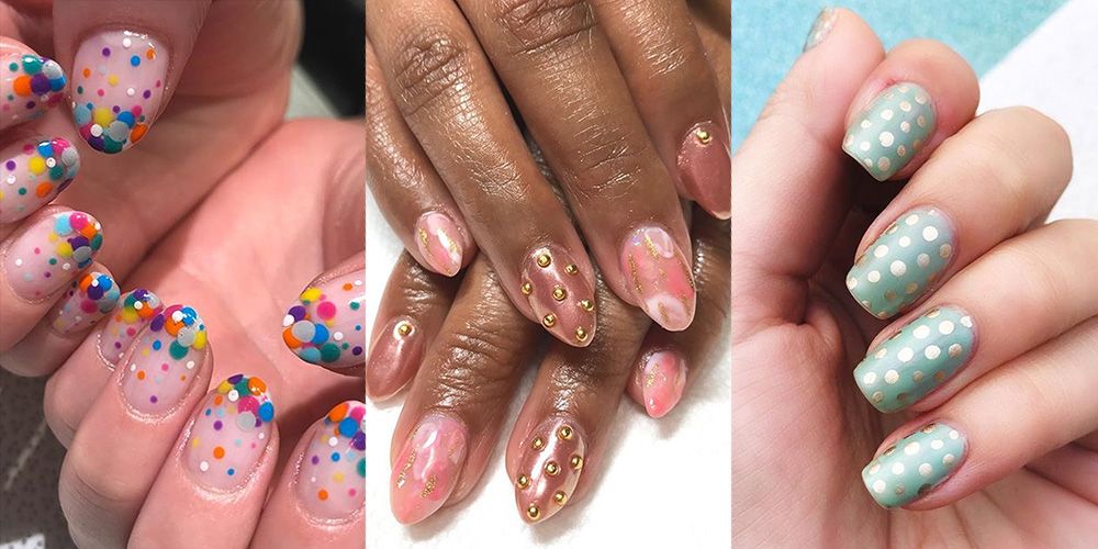 Different kinds of retro nails you should try out this month