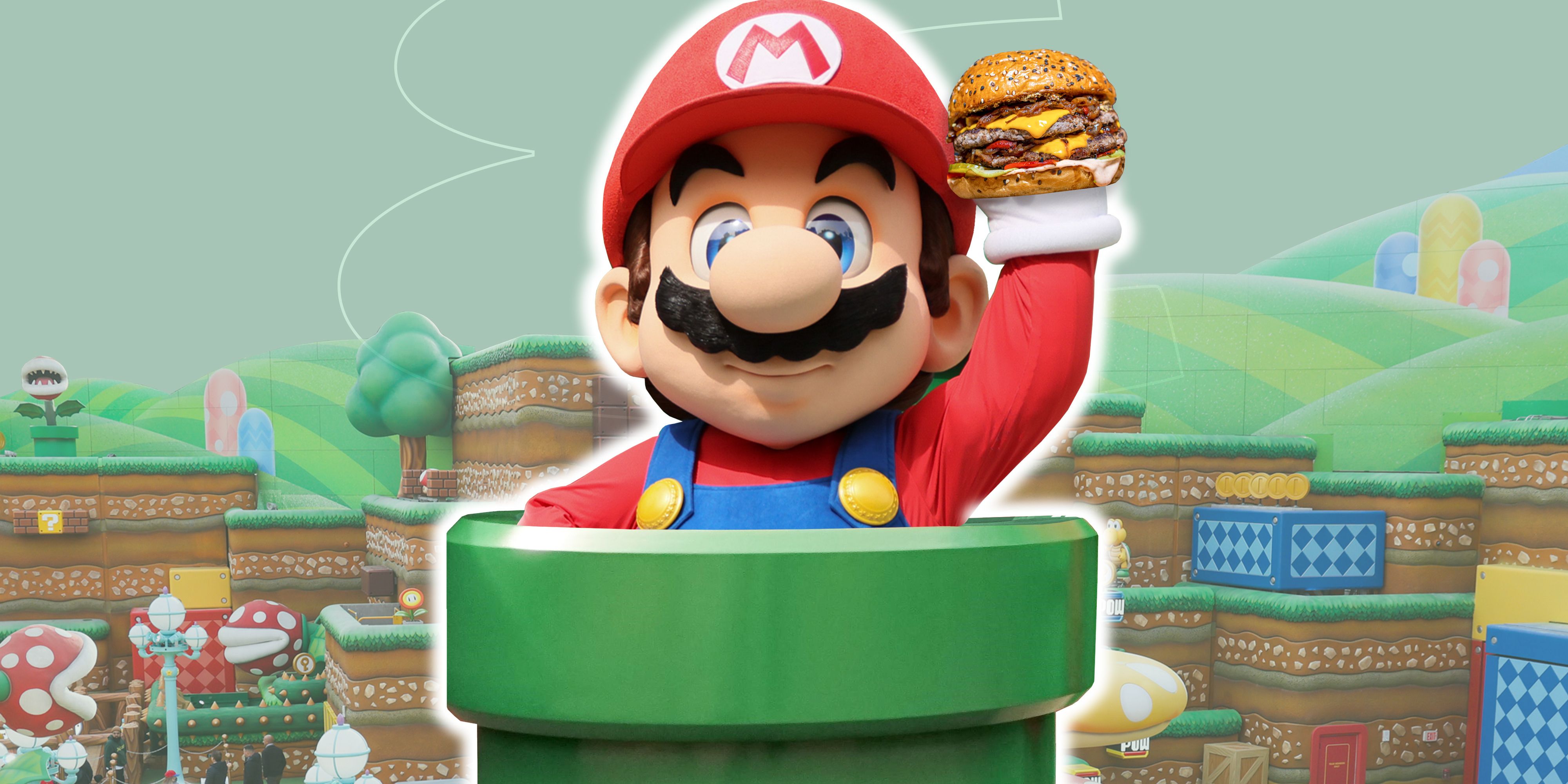 Super Nintendo World's Toadstool Cafe Food Review