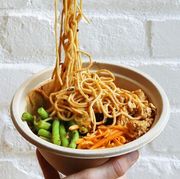 Dish, Food, Noodle, Chow mein, Cuisine, Fried noodles, Hot dry noodles, Chinese noodles, Instant noodles, Yi mein, 