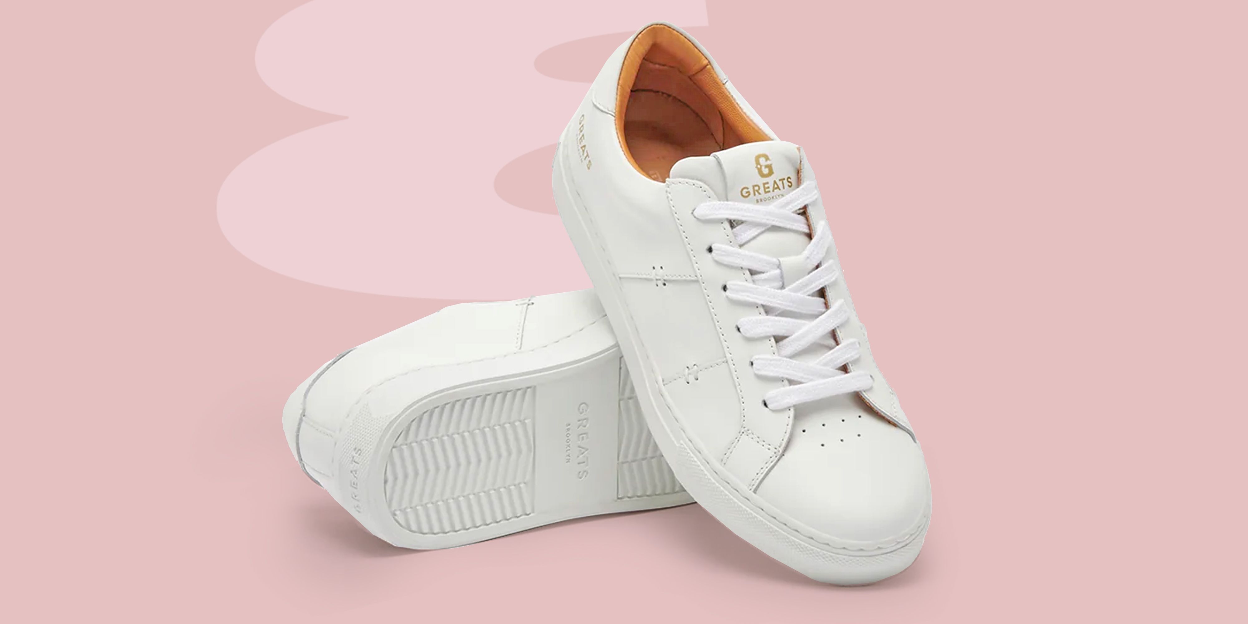 White-rimmed sneakers are taking over our streets