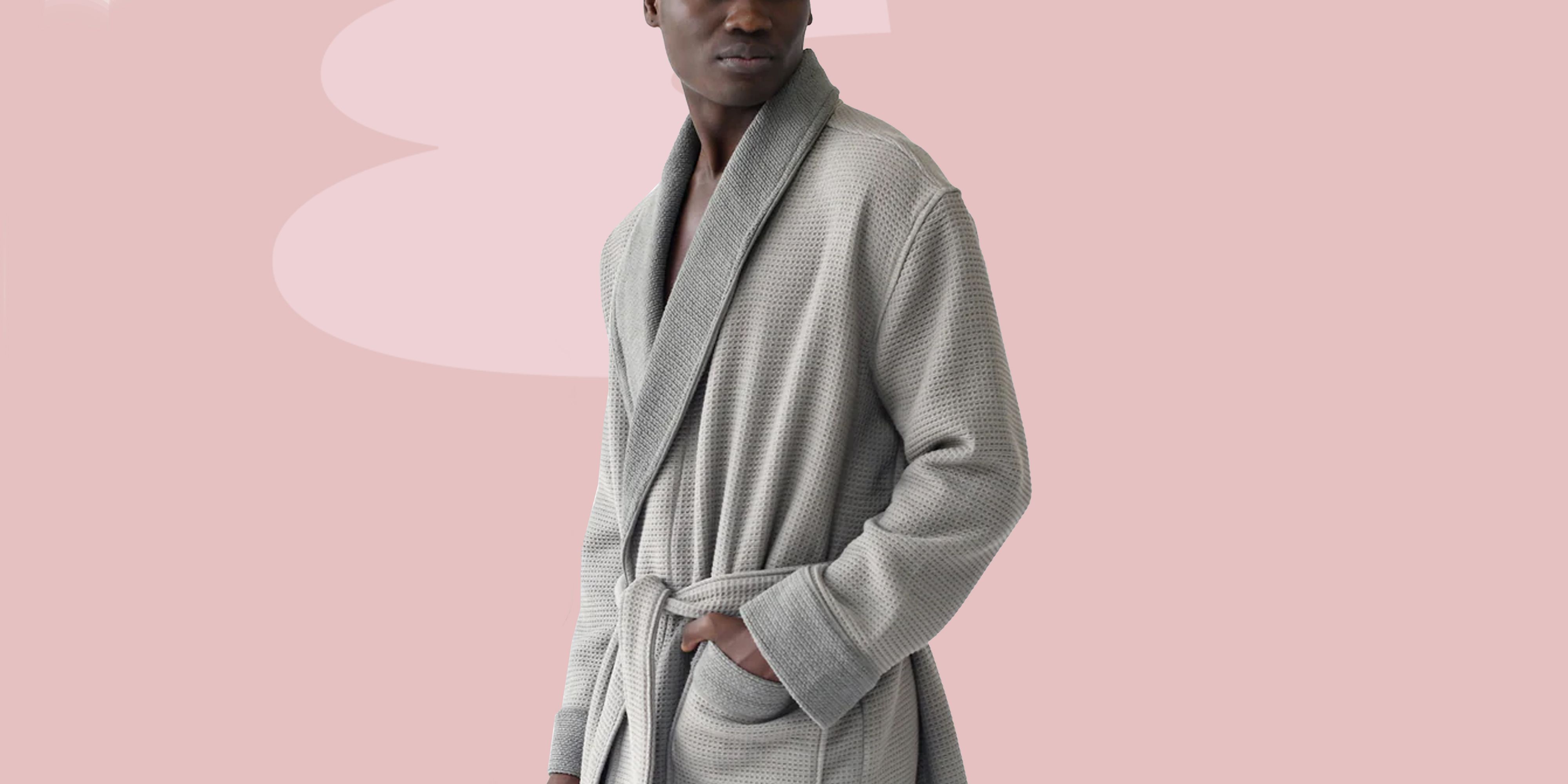 Men's Hooded Robe, Luxury Loungewear