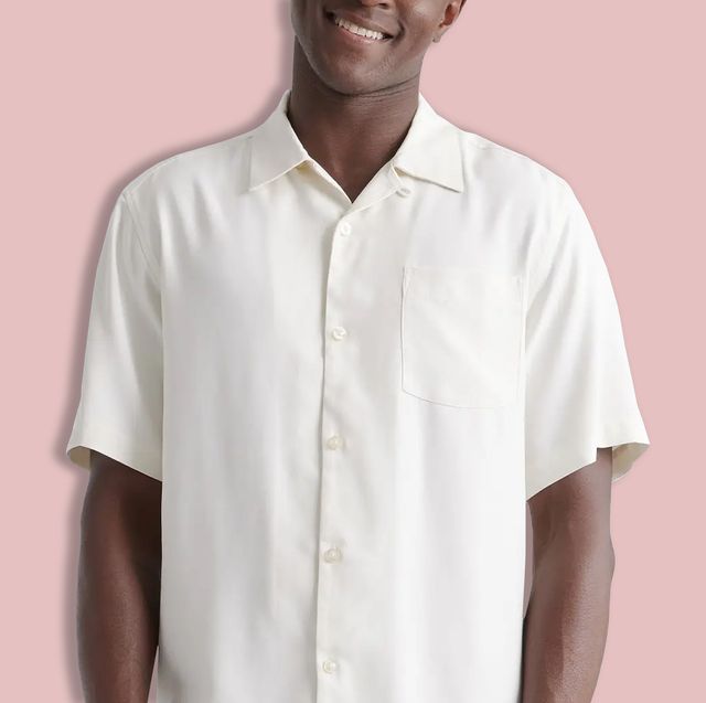 Buy Iconic Textured Resort Shirt with Short Sleeves and Camp