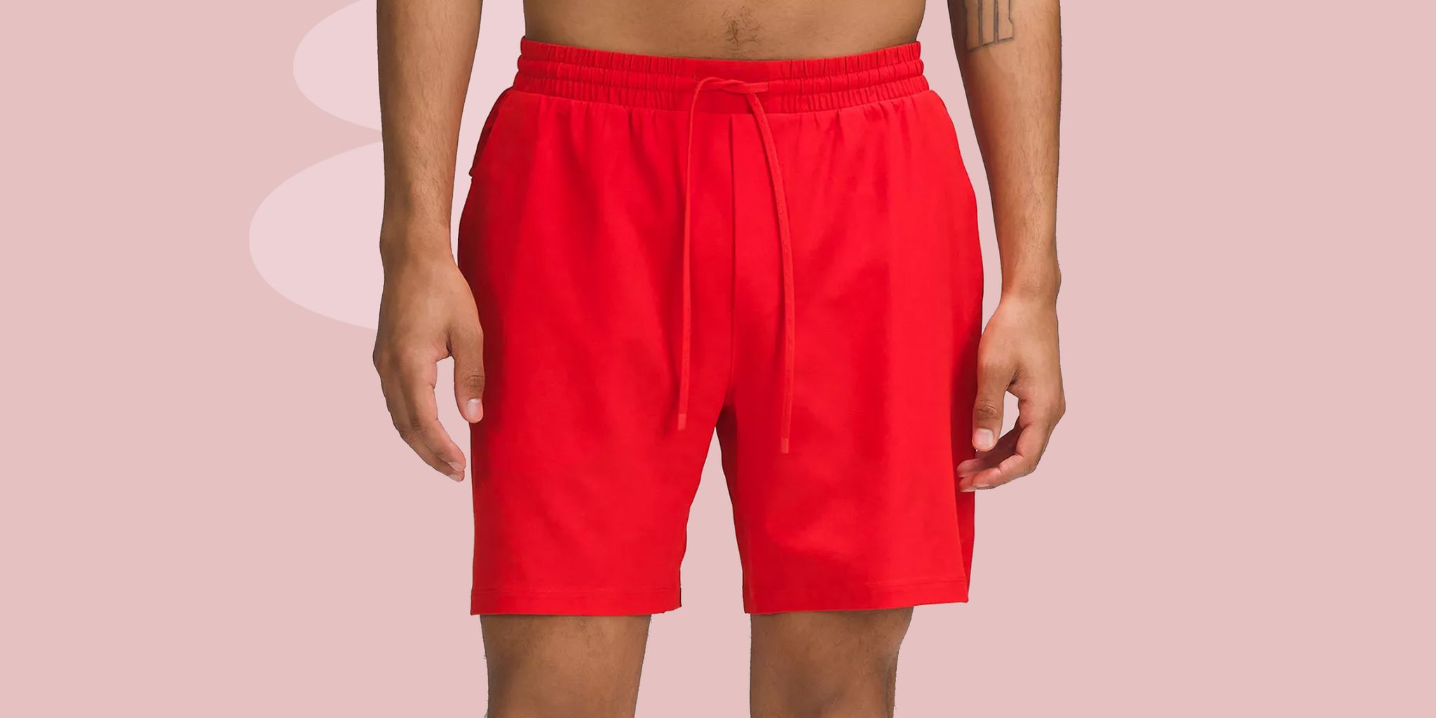 Louis Navy Blue Shorts - Mid Thigh Length Men Swim Shorts