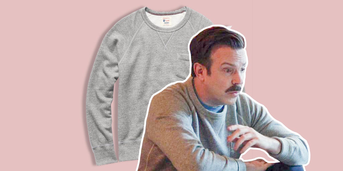 Ted Lasso Wears Todd Snyder Midweight Pocket Sweatshirt