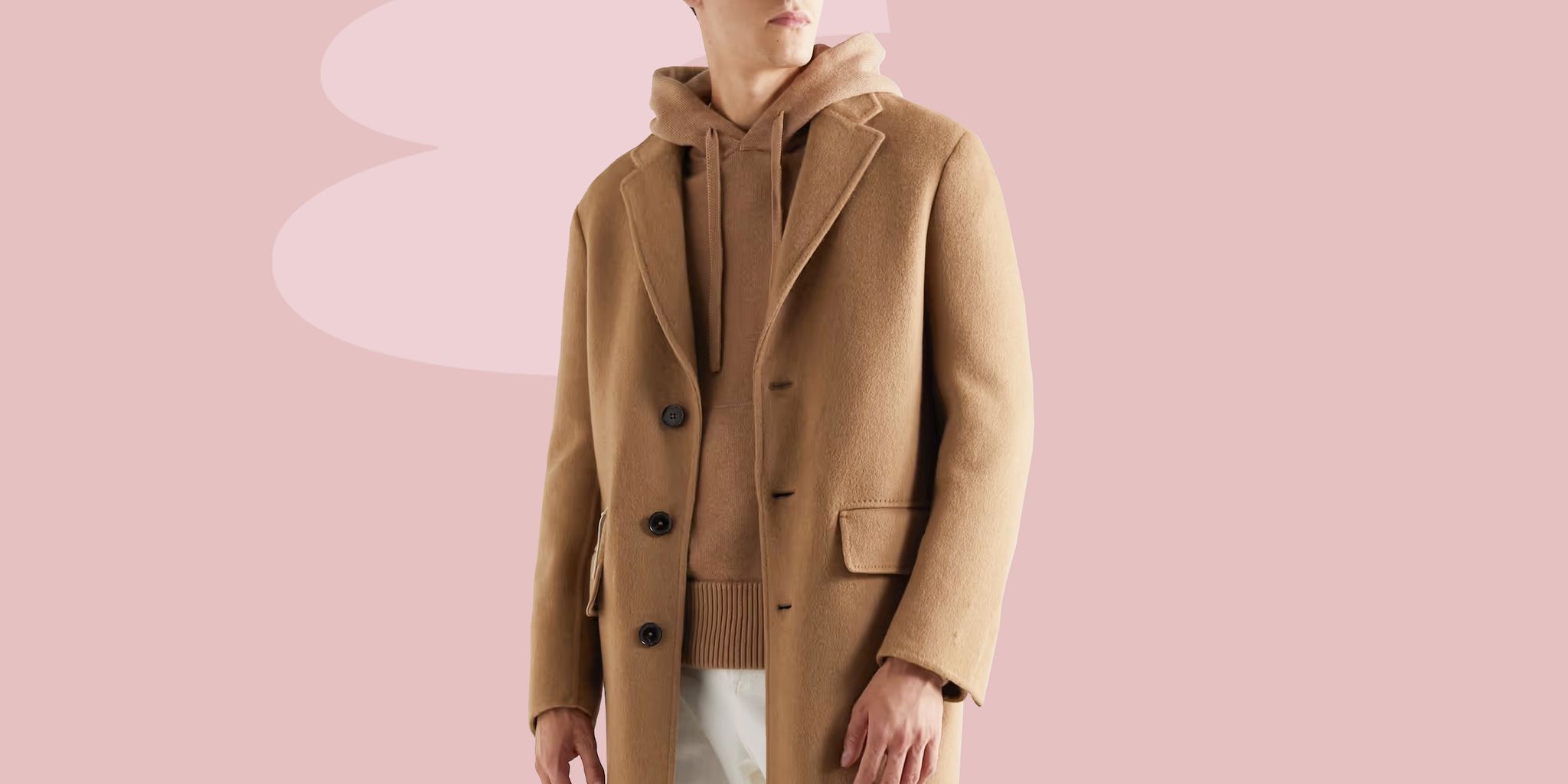 Mac Wool Cashmere Coat in Camel