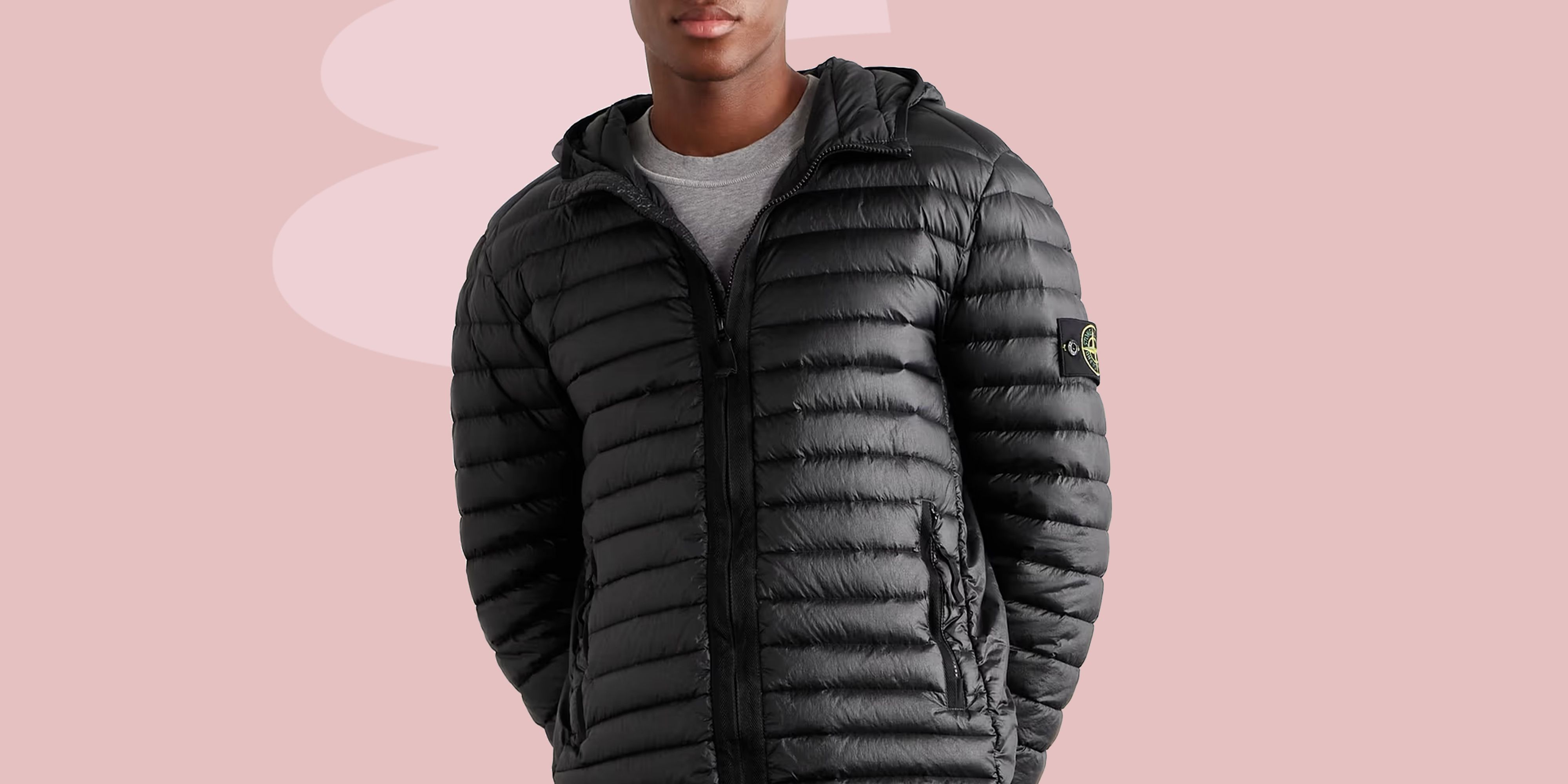 32º DEGREES Men's Lightweight Quilted Recycled Poly-Fill Packable Hooded  Puffer Jacket, Zippered Pockets, Layering