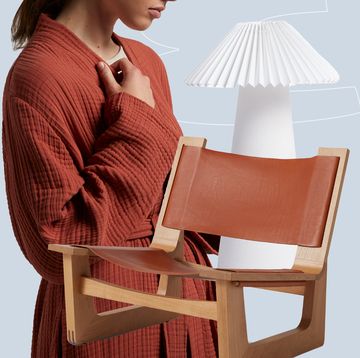 a person sitting in a chair
