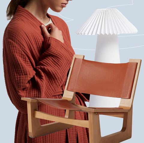 a person sitting in a chair