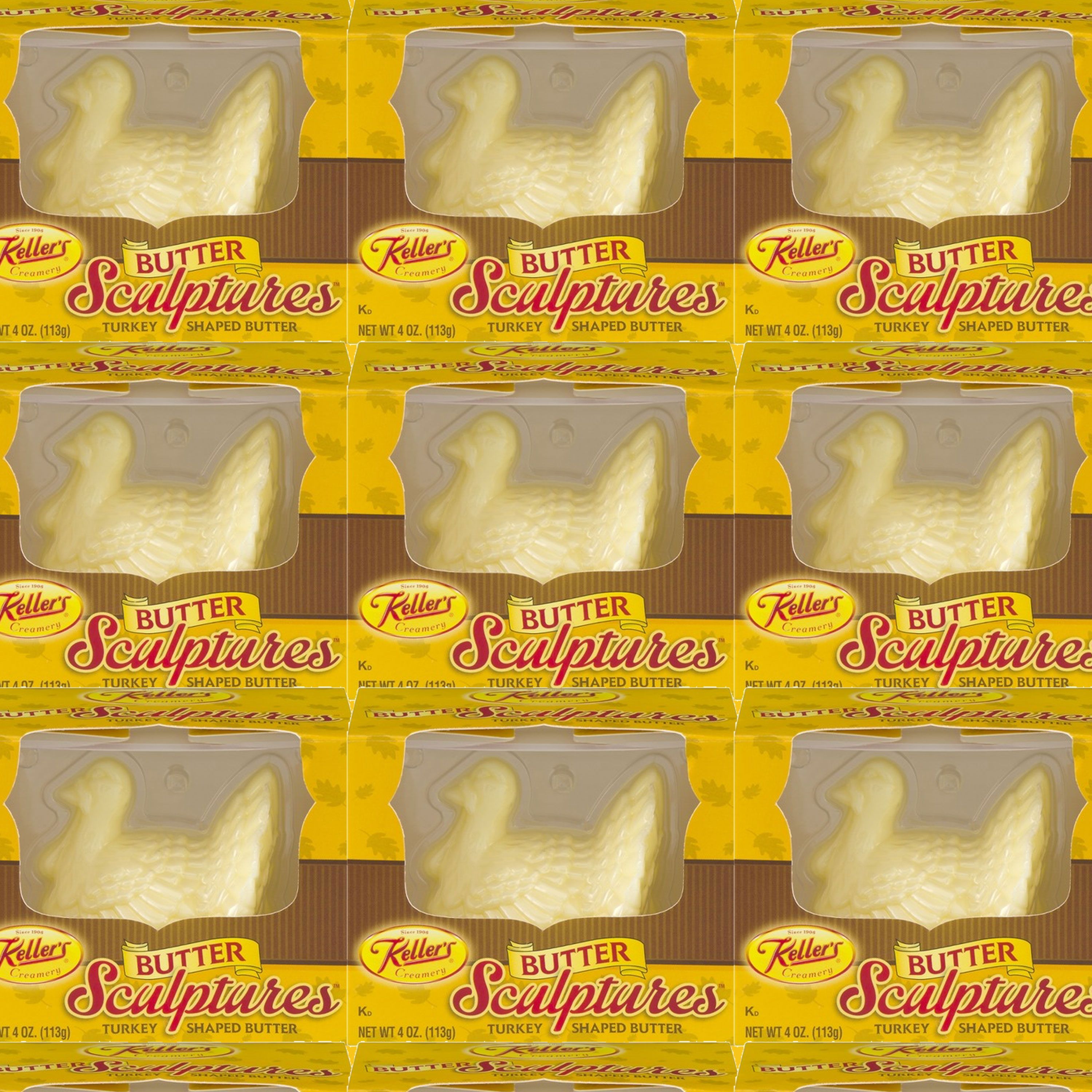 La Culinaire 2 part Turkey butter sculpture mold Thanksgiving