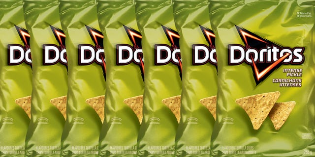 Yellow, Bottle, Triangle, 