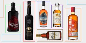 Alcoholic beverage, Distilled beverage, Liqueur, Drink, Bottle, Glass bottle, Alcohol, Product, Whisky, Wine bottle, 