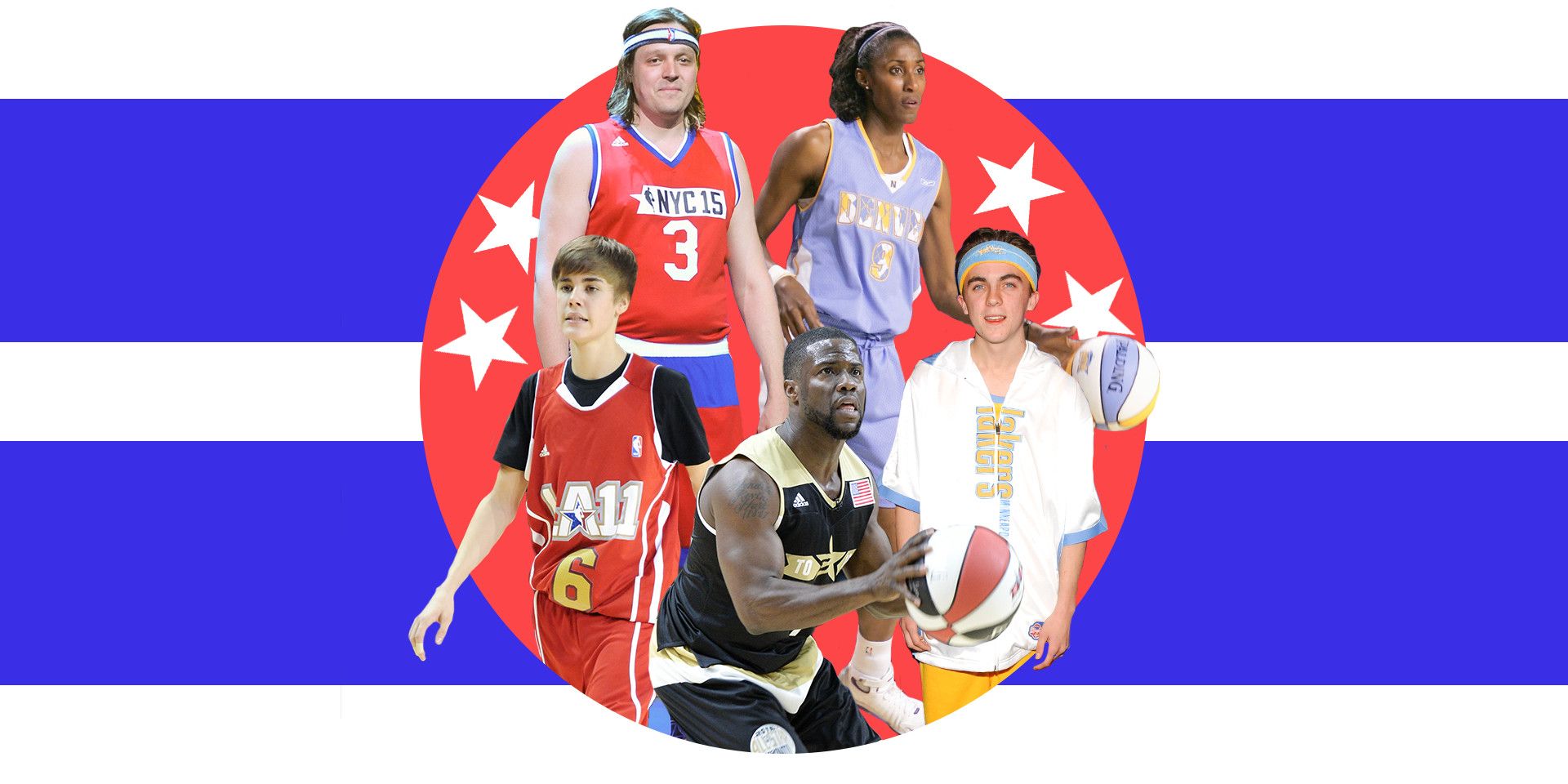 NBA All-Star Celebrity Game Best Players of All Time - Best Celebrity  Basketball Players