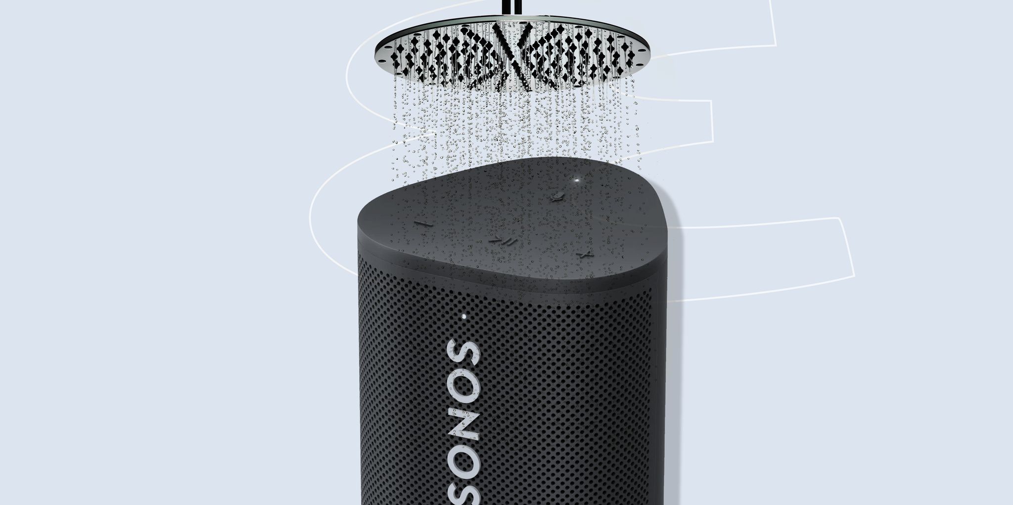 Mini Waterproof Shower Speaker, Bluetooth Mini Portable Stereo Speaker