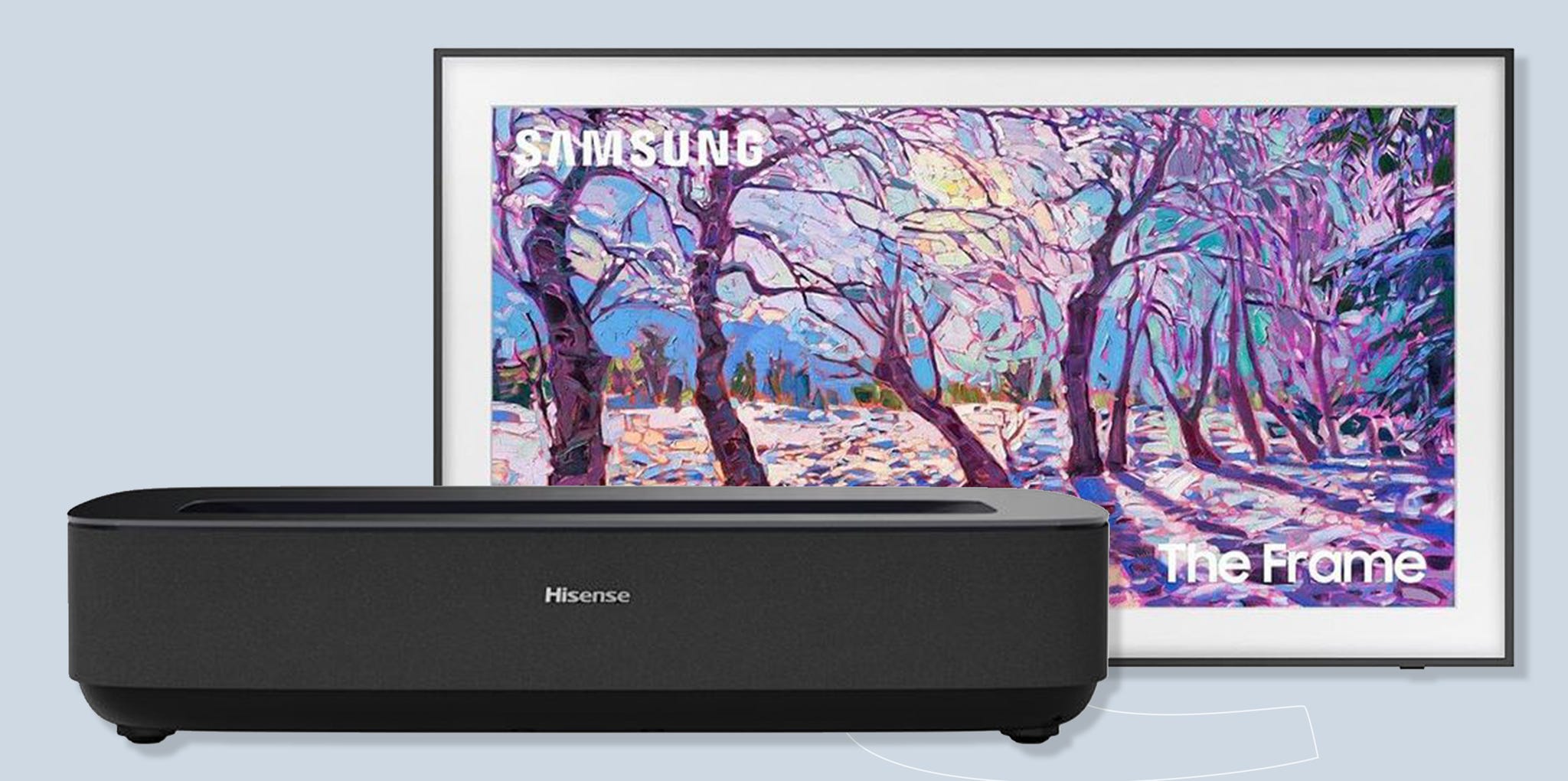 a tv with a screen