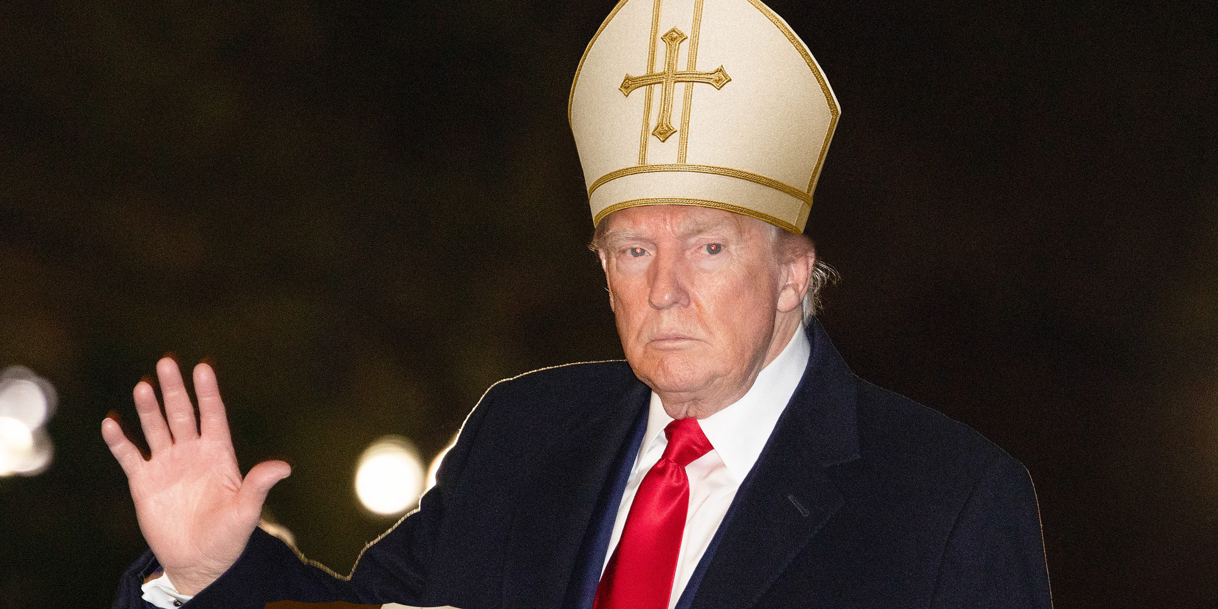 Did Lindsey Graham Really Endorse Trump to Be Pope? Does the Pontiff Wear a Funny Hat?!