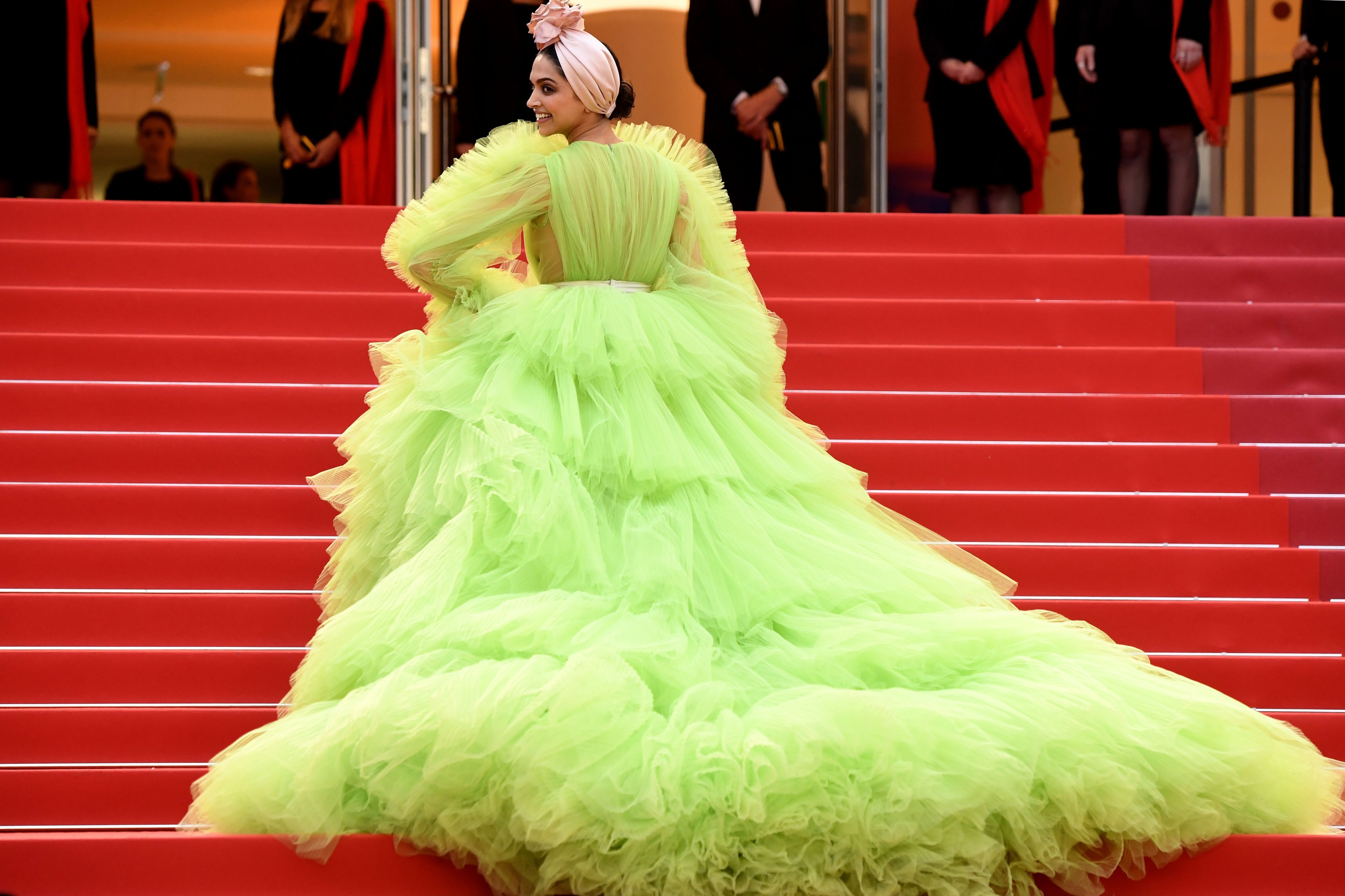 Giambattista valli shop green dress