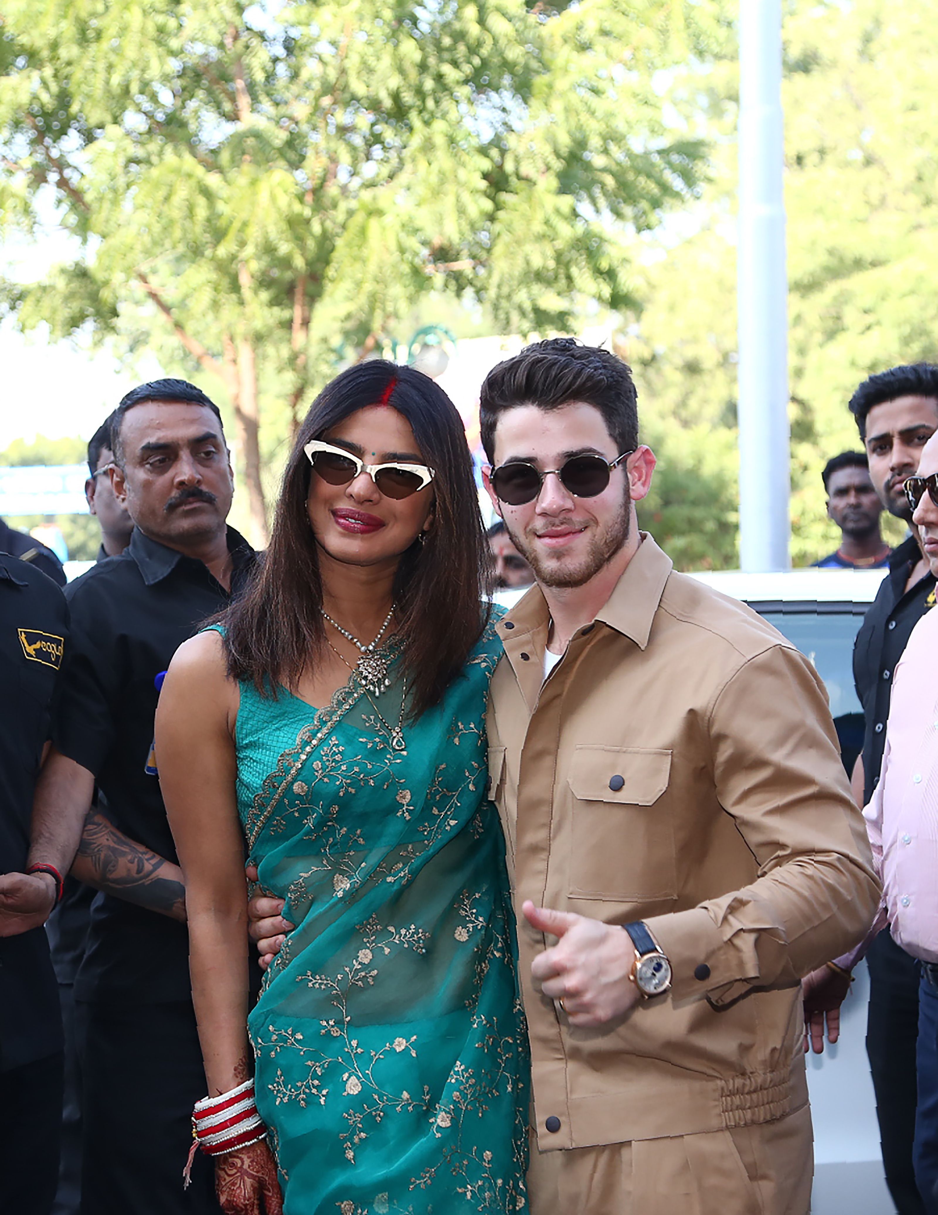 Priyanka Chopra and Nick Jonas Show Off Chopard Wedding Bands in