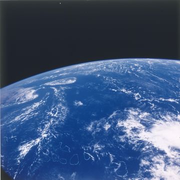 earth from space the indian ocean, c1980s southern india and sri lanka with the maldives chain artist nasa photo by heritage spaceheritage imagesgetty images