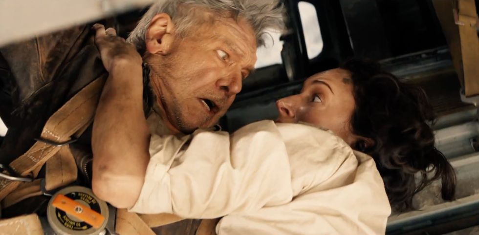 indiana jones and the dial of destiny, harrison ford and phoebe waller bridge