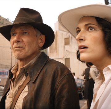 harrison ford and phoebe waller bridge in indiana jones and the dial of destiny