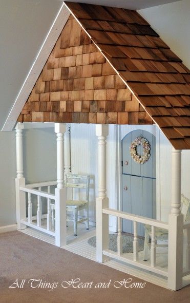 indoor playhouse heart and home