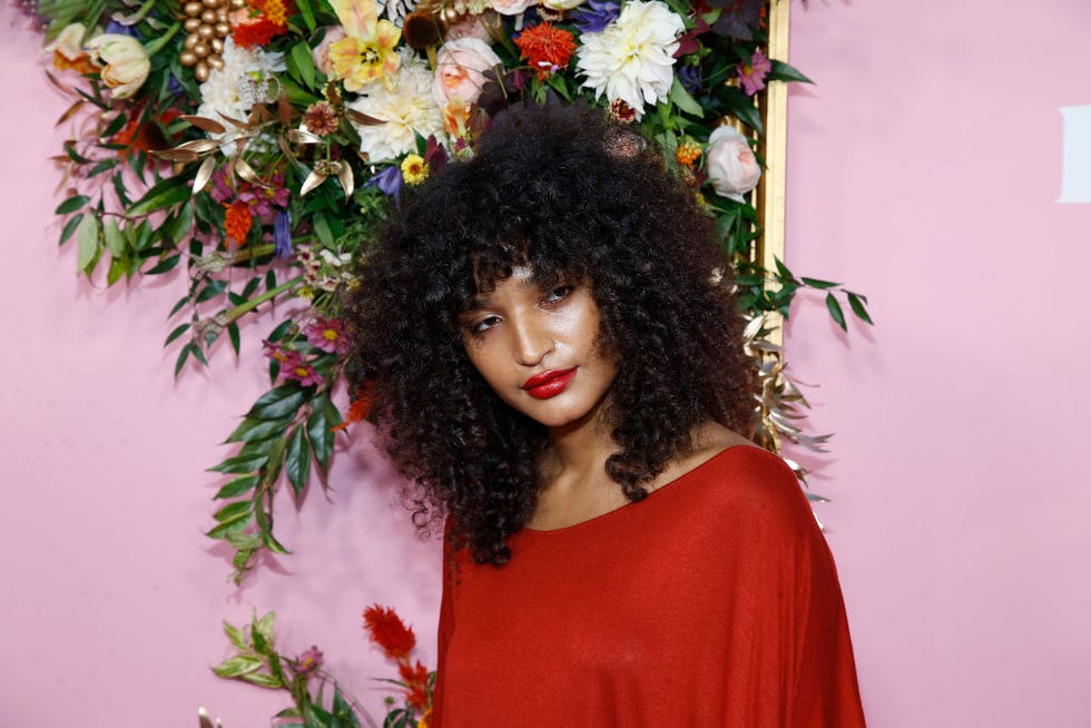 indya moore at the "the politician" new york premiere