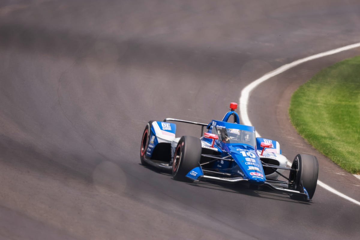 Alex Palou Just Did a 235 MPH Lap At Indianapolis