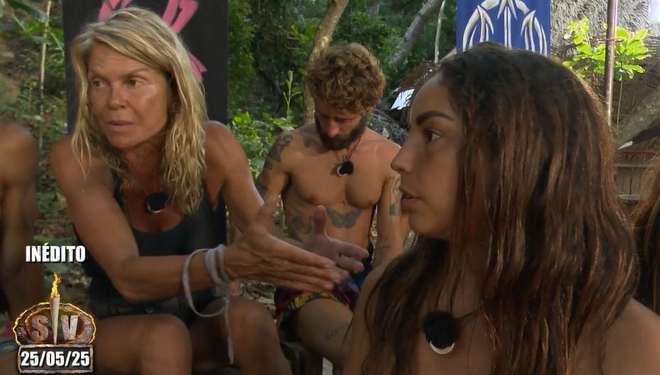 makoke y anita se enfrentan en 'supervivientes'