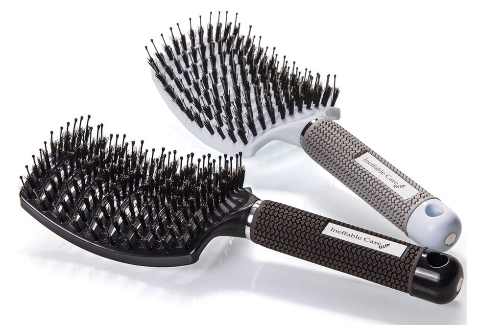Brush, Comb, Hair accessory, Tool, Fashion accessory, Hair care, Metal, 