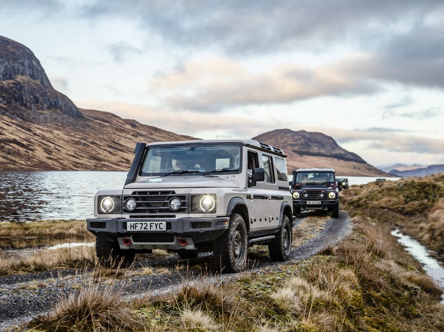The latest Land Rover Defender loves to activate off-road mode