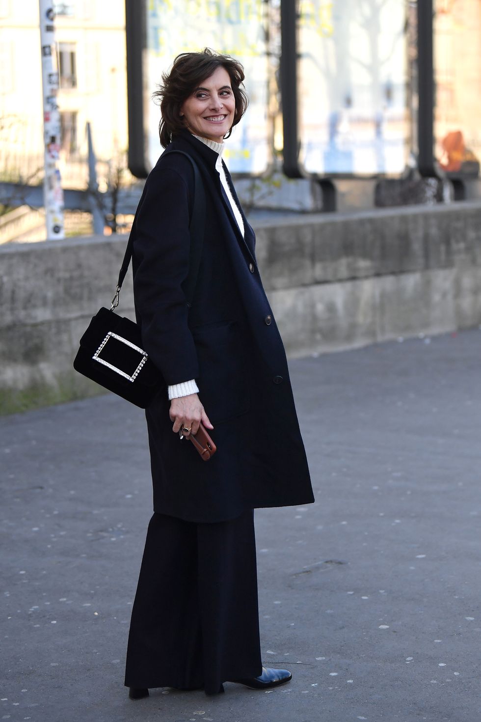 schiaparelli outside arrivals   paris fashion week   haute couture springsummer 2020