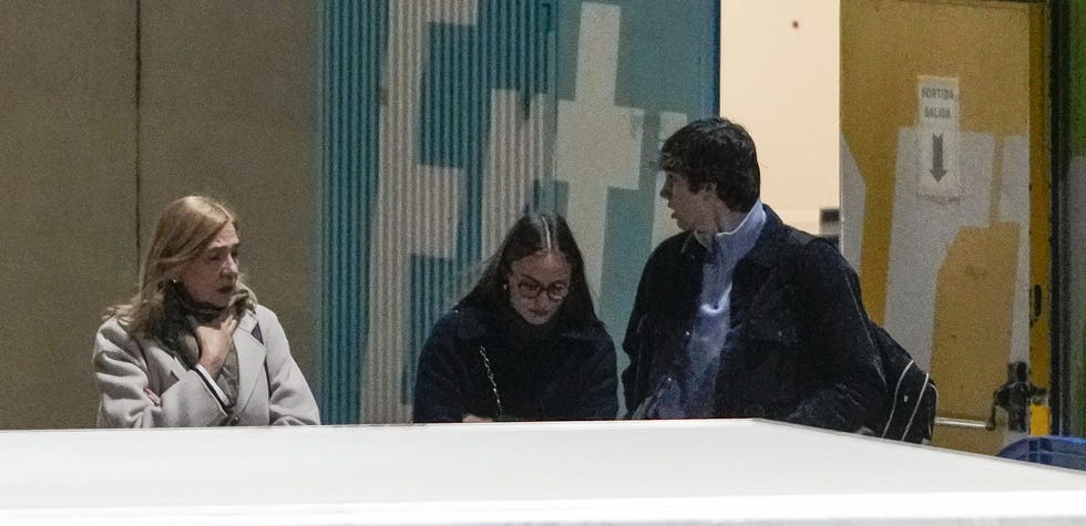la infanta cristina con su hijo pablo urdangarin y johanna zott